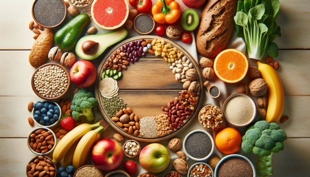 alimentos ricos em fibras