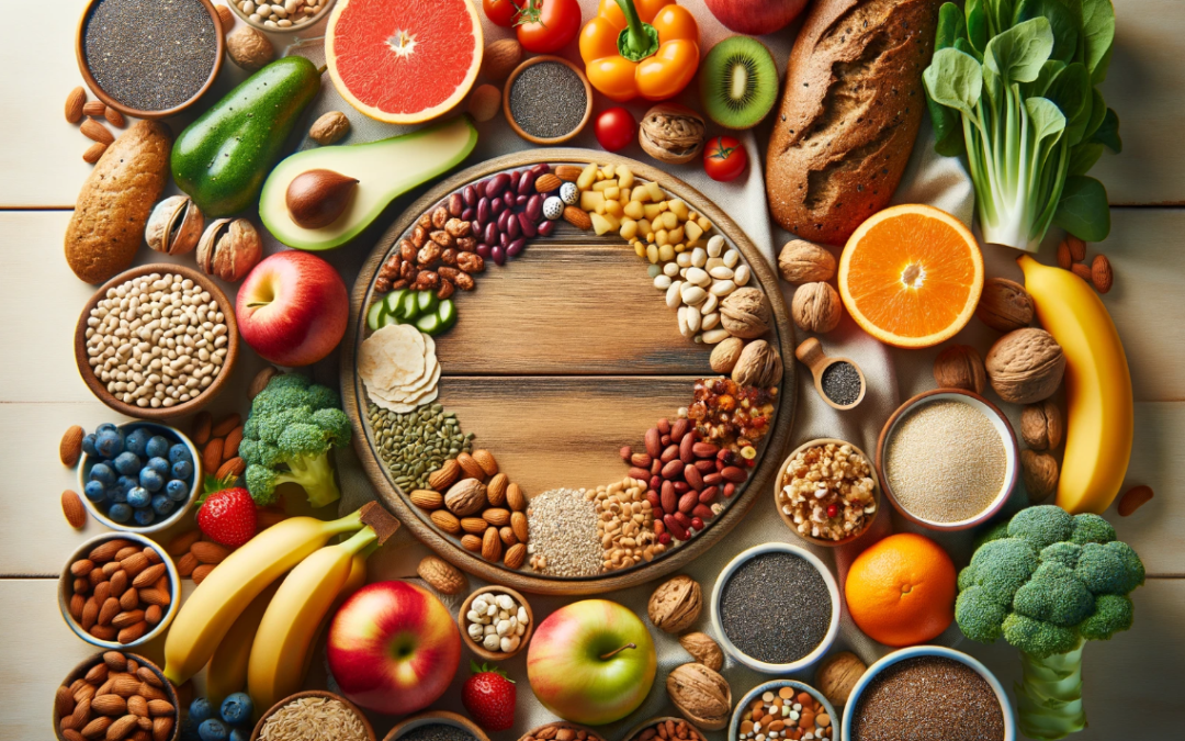 alimentos ricos em fibras